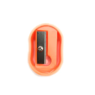 Apontador De Plástico Best Laranja C/ 1 Furo - Onda