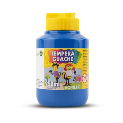 Tinta Guache Azul 250 ml - Acrilex