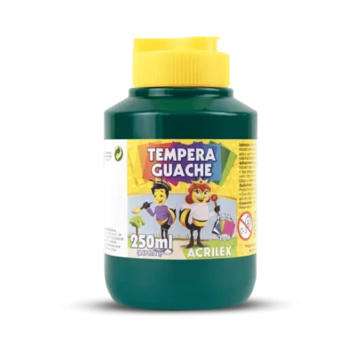 Tinta Guache  Verde Bandeira 250ml -  Acrilex