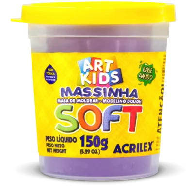 Massa De Modelar Soft 150G Violeta - Acrilex