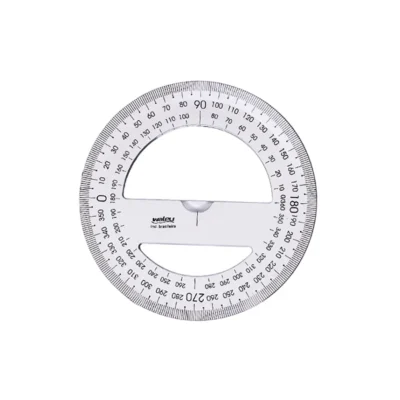 Transferidor 360° Graus New Line Cristal - Maxcril