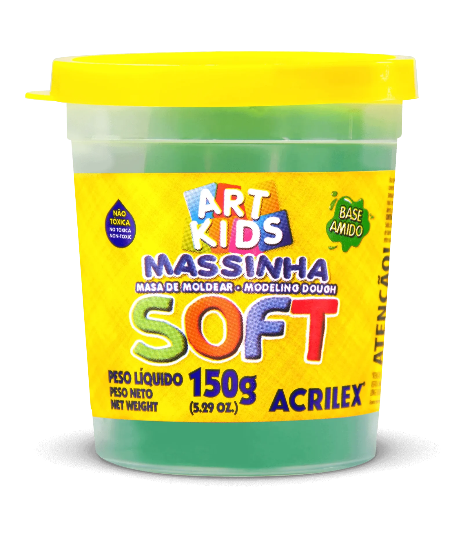 Massa De Modelar Soft 150G Verde - Acrilex