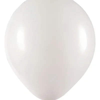 Balão De Soprar N° 9 Branco Liso C/ 50  - Pic Pic