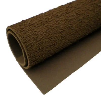 Folha Eva Atoalhado Marrom 40 cm X 48 cm  - Make+