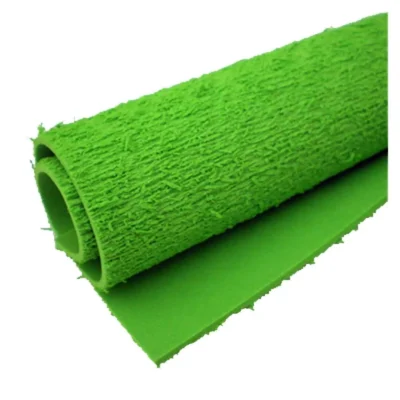 Folha Eva Atoalhado Verde Claro 40 cm X 48 cm  - Make+