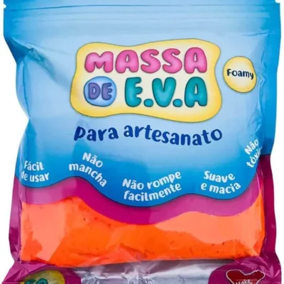 Massa De Eva Laranja P/ Modelagem 50 G UN. - Make+