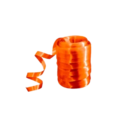 Fitilho  P/ Presente Laranja 5 mm X 50 m  - Raio D' Sol