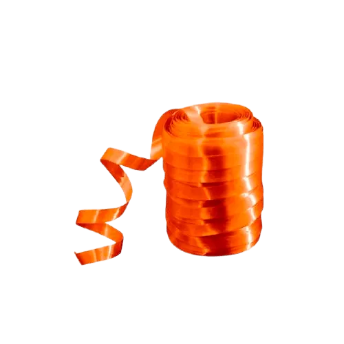 Fitilho  P/ Presente Laranja 5 mm X 50 m  - Raio D' Sol