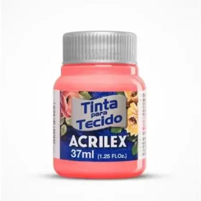 Tinta P/ Tecido Coral 37 ml  - Acrilex