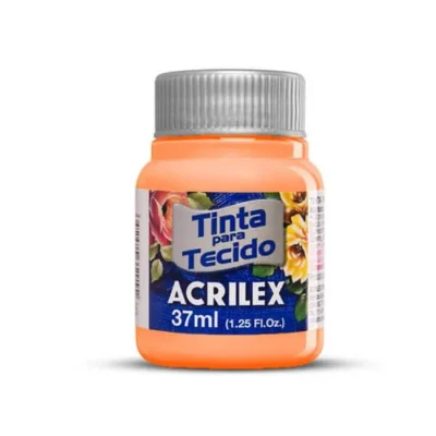 Tinta P/ Tecido Salmão 37 ml  - Acrilex