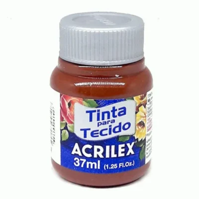 Tinta P/ Tecido Marrom 37 ml  - Acrilex