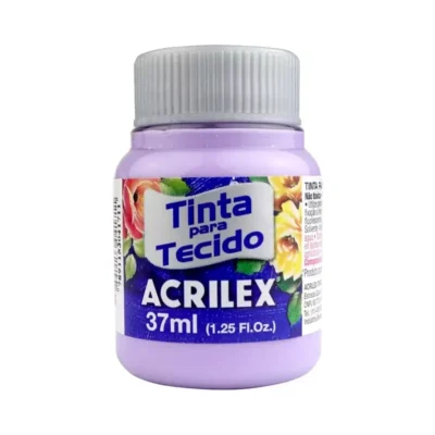 Tinta P/ Tecido Lilás 37 ml  - Acrilex