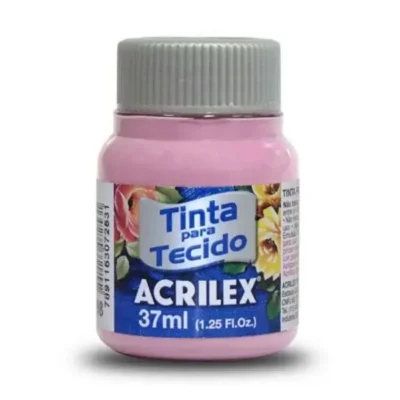 Tinta P/ Tecido Rosa Ciclame 37 ml  - Acrilex