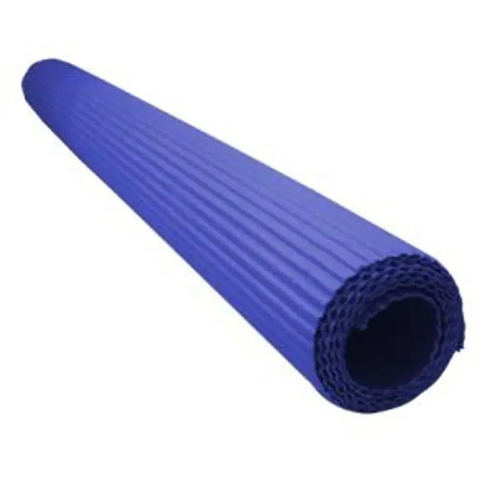 Papel Corrugado Liso Azul Escuro 80 cm X 50 cm  - Vmp