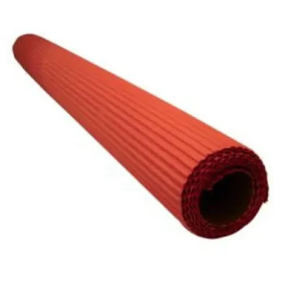 Papel Corrugado Vermelho 80 cm X 50 cm  - Vmp