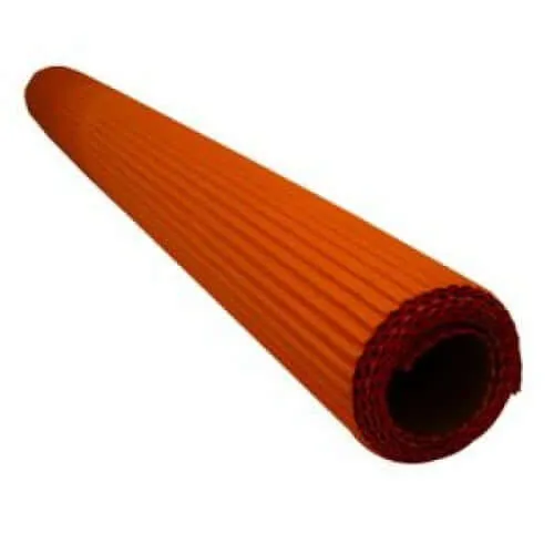 Papel Corrugado Laranja 80 cm X 50 cm  - Vmp