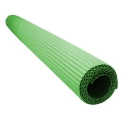 Papel Corrugado Verde Claro 80 cm X 50 cm  - Vmp