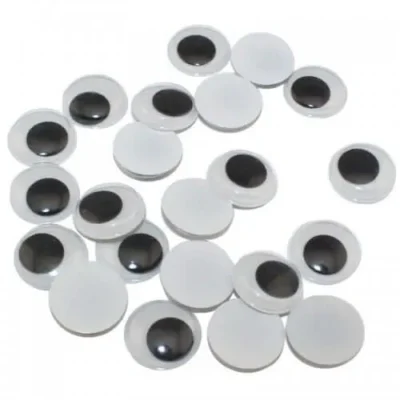 Olhinhos Pequenos C/ 10 Un. - Cores E Brilho