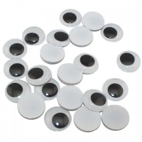 Olhinhos Pequenos C/ 10 Un. - Cores E Brilho