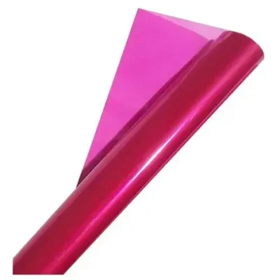 Papel Celofane Rosa 81 cm X 40 cm  - Vmp