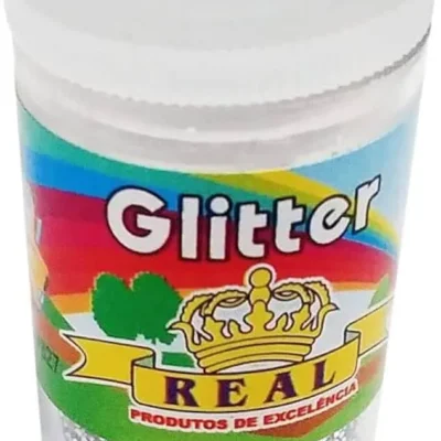 Pote De Glitter Branco 3 G UN. - Real Seda