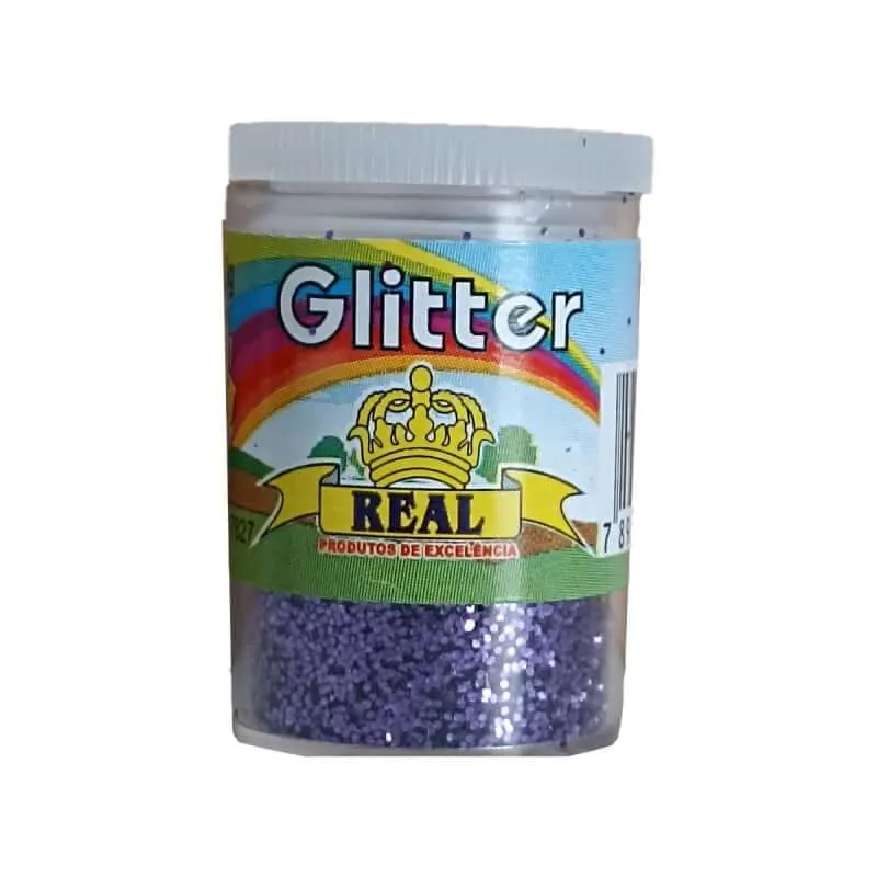 Pote De Glitter Roxo 3 G UN. - Real Seda