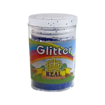 Pote De Glitter Azul Escuro 3 G UN. - Real Seda