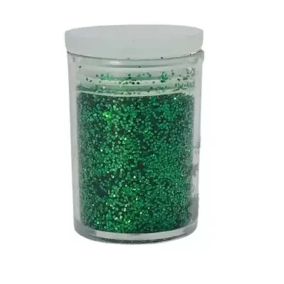 Pote De Glitter Verde 3 G UN. - Real Seda