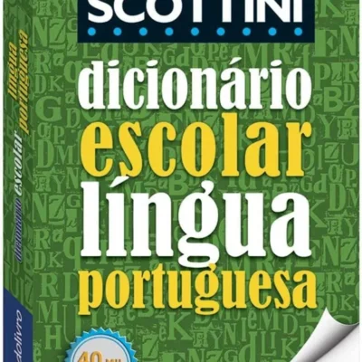 Dicionário Escolar Língua Portuguesa 40 Mil Verbetes  - Scottini