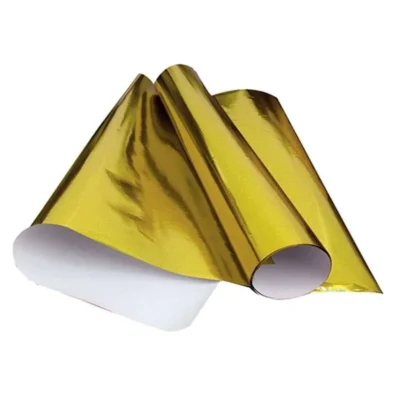 Papel Laminado Dourado 48 cm X 60 cm - Vmp