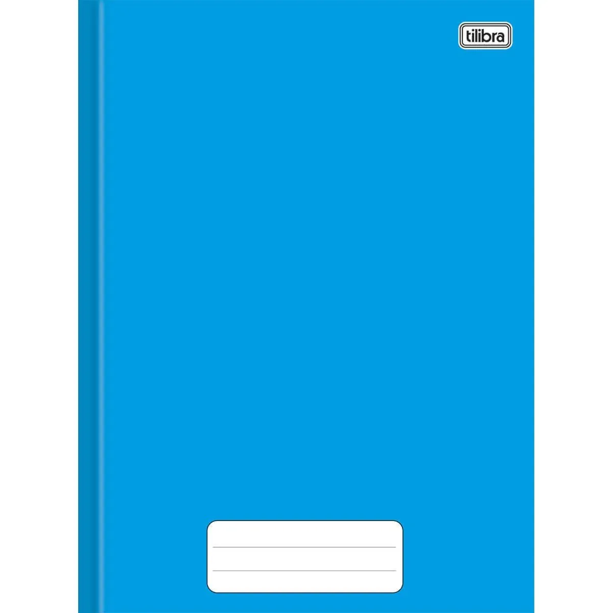 Caderno Capa Dura Broc. Grande Liso Azul 80 Fls.  – Tilibra