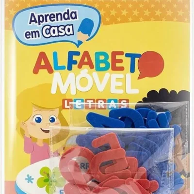 Alfabeto Móvel Letras De Eva 30 Mm 63 Pçs. - Brasileitura