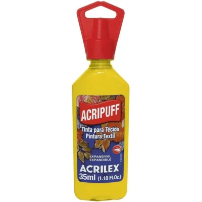 Tinta Acripuff Amarelo Ouro 35 ml  - Acrilex