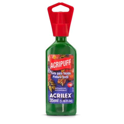 Tinta Acripuff Verde Musgo 35 ml  - Acrilex