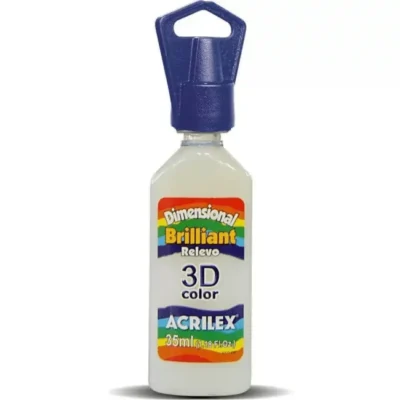 Tinta Dimensional Brilliant Incolor 35 ml  - Acrilex