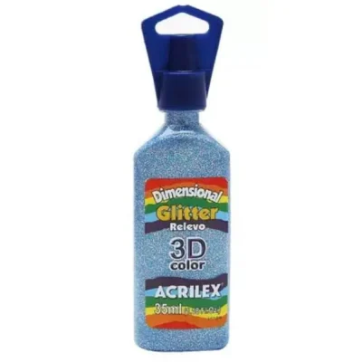 Tinta Dimensional Glitter Céu Estrelado 35 ml  - Acrilex