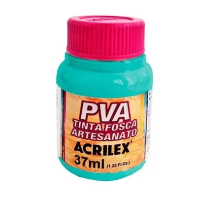 Tinta Fosca P/ Artesanato Azul Turquesa 37 ml  - Acrilex