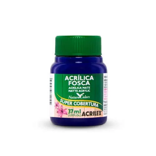 Tinta Acrílica Fosca Azul Turquesa 37 ml  - Acrilex