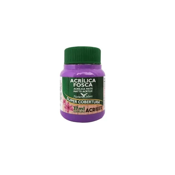 Tinta Acrílica Fosca Violeta 37 ml  - Acrilex