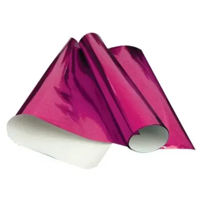 Papel Laminado Rosa 48 cm X 60 cm - Vmp