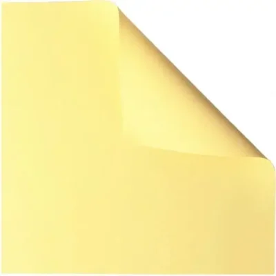 Folha Eva Liso Amarelo Claro 40 cm X 48 cm  - Onda