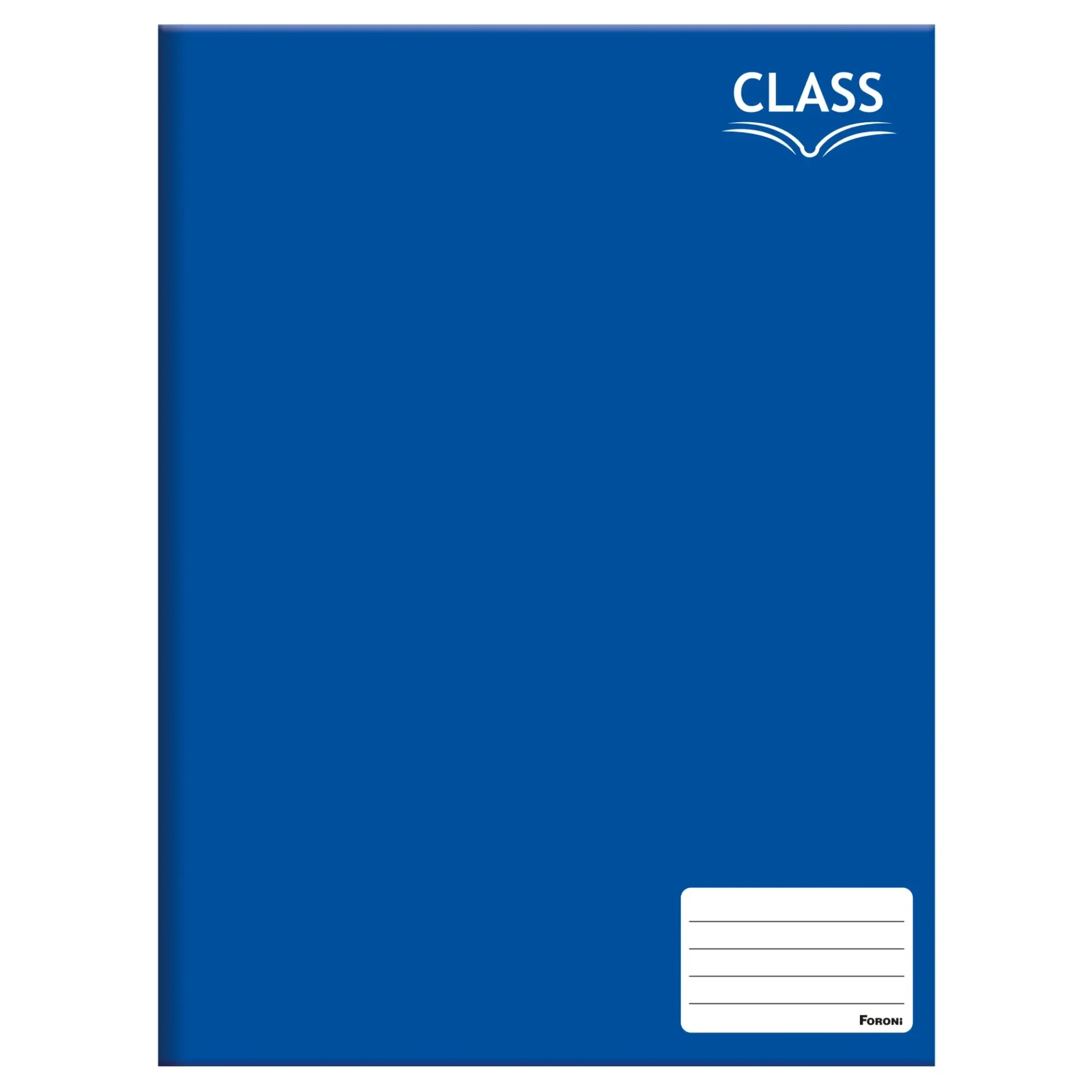 Caderno Brochura Peq. Class Azul 80 Fls. – Foroni
