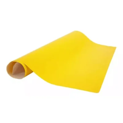 Papel Lustron Amarelo 50 cm X 60 cm - Vmp