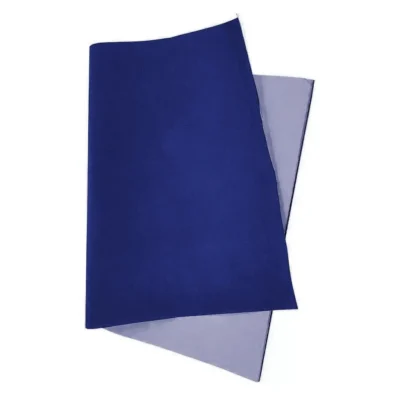 Papel Camurça Azul Marinho 40 cm X  60 cm  - Vmp