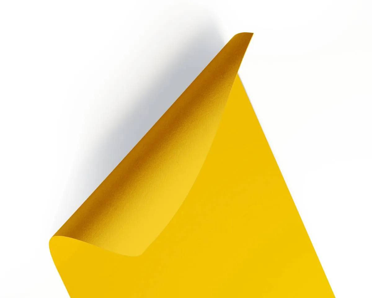 Folha Eva Liso Amarelo 40 cm X 48 cm  - Onda