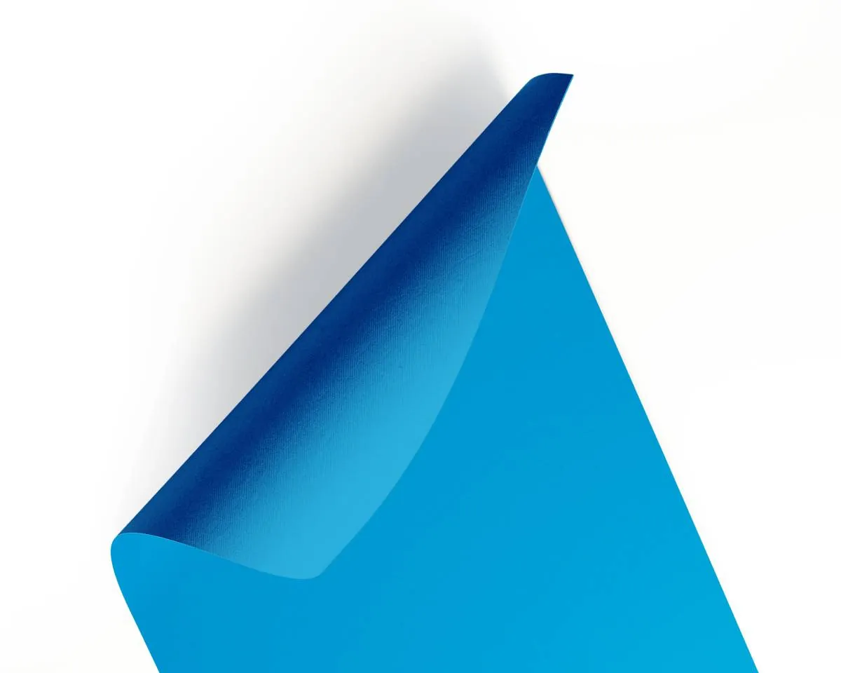 Folha Eva Liso Azul Claro 40 cm X 48 cm  - Onda