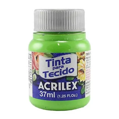 Tinta P/ Tecido Verde Folha 37 ml  - Acrilex