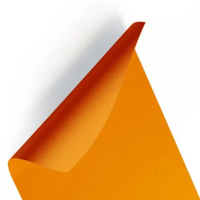 Folha Eva Liso Laranja 40 cm X 48 cm  - Onda