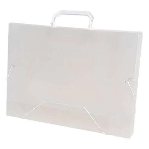 Pasta Maleta Ofício Cristal 360 mm X 260 mm X 43 mm  - Acp