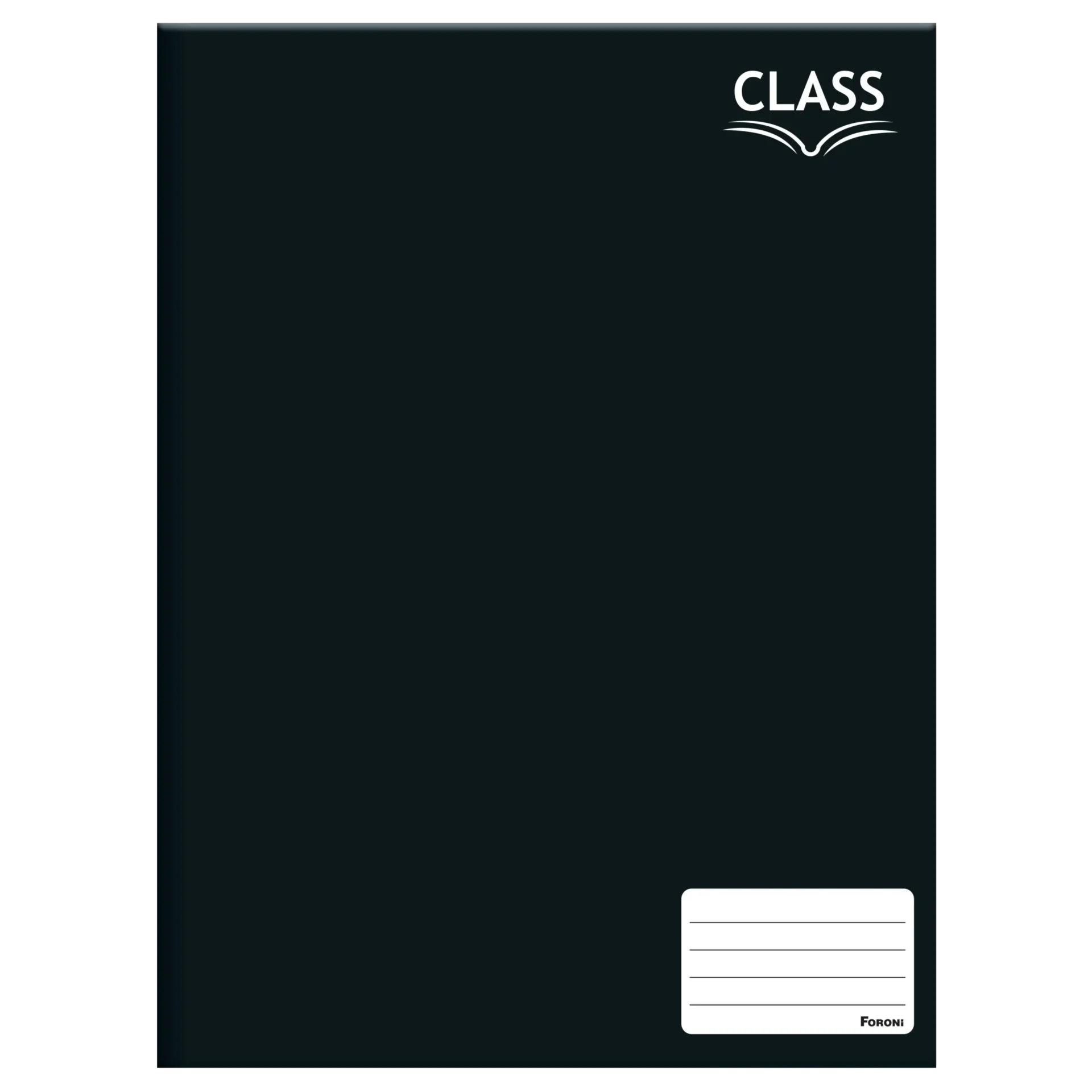 Caderno Brochura Class 48 Fls Preto - Foroni